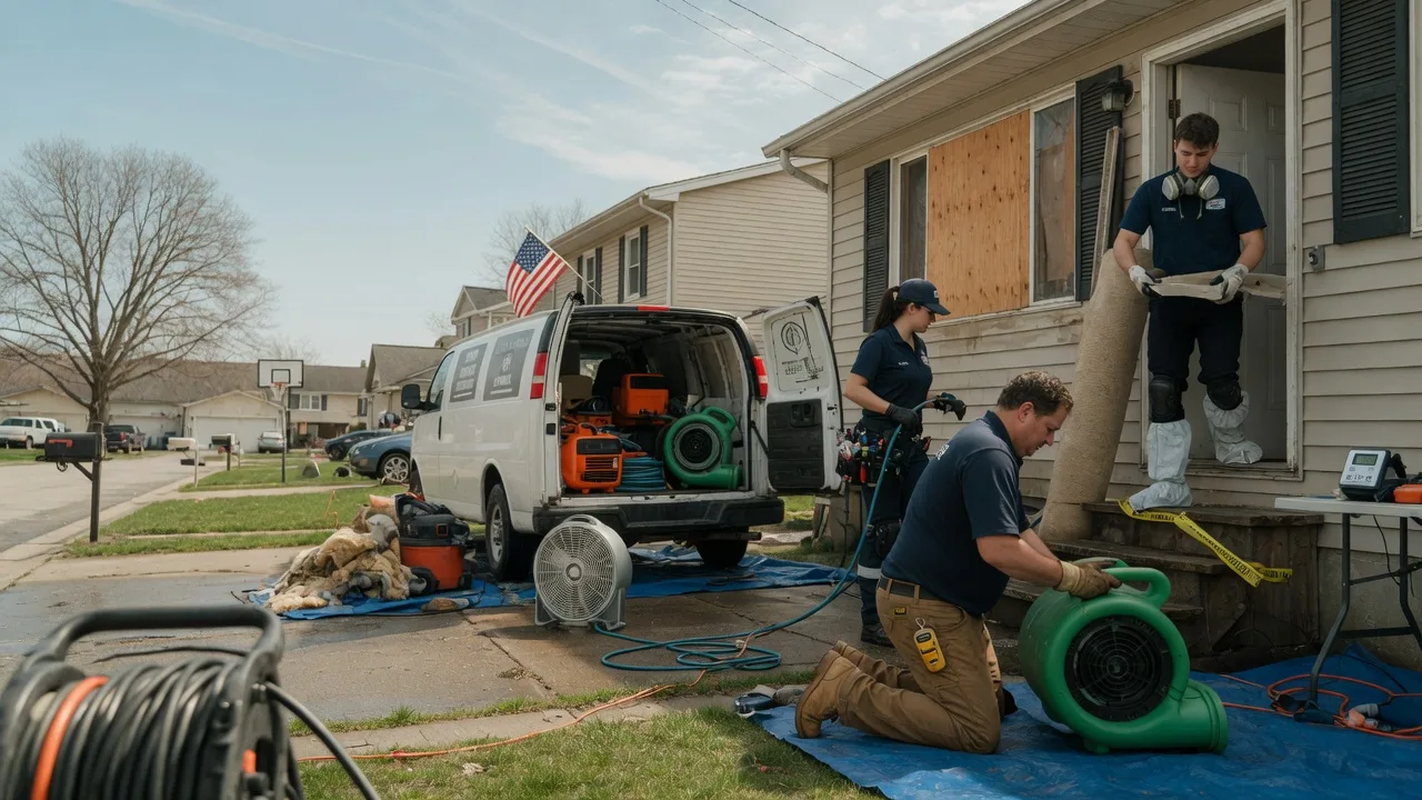 Water Damage Restoration in Omaha, GA near me